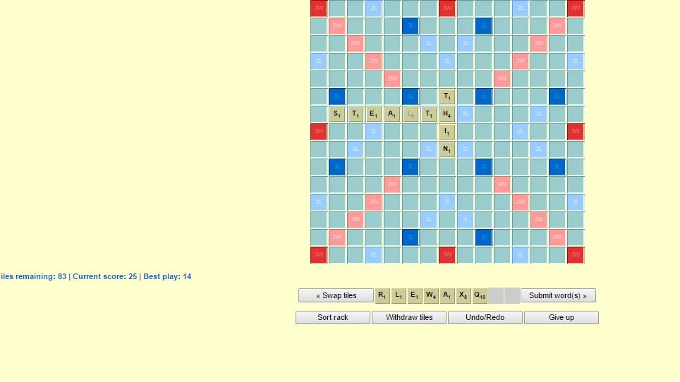 Letter Tile Solitaire screenshot 5