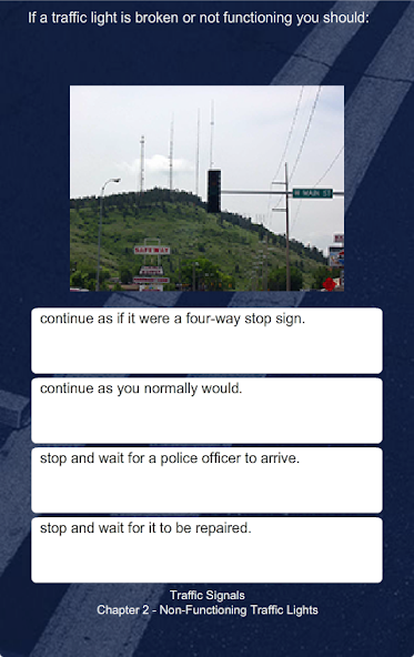 PA Driver's Practice Exam screenshot 2