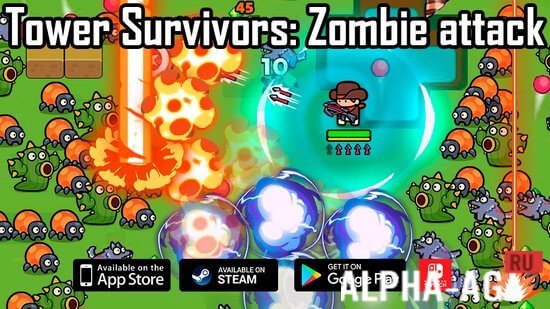 Tower Survivors: Zombie attack