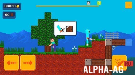 Нубик против Про против Читера 4: Лаки Блок screenshot 2