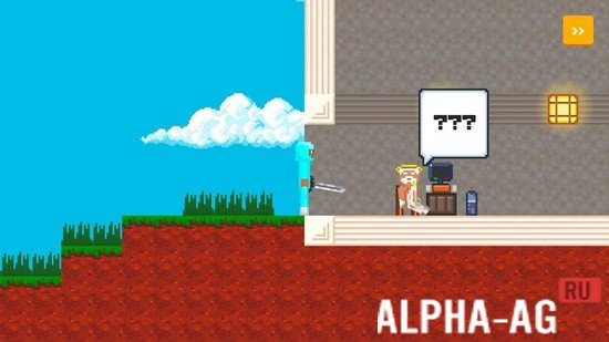 Нубик против Про против Читера 4: Лаки Блок screenshot 3