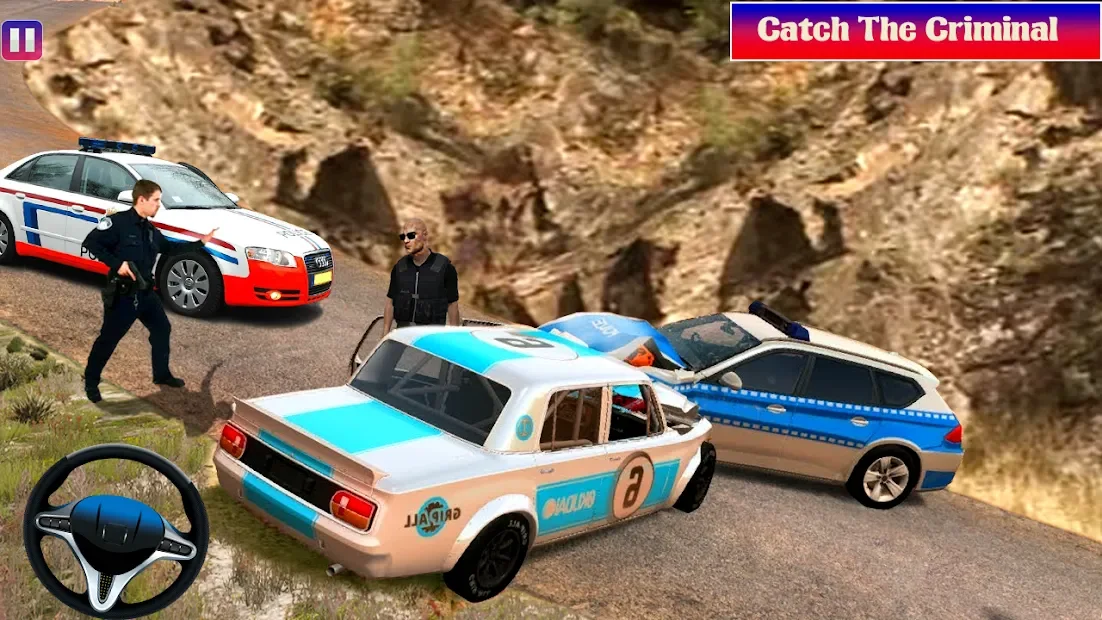 Offroad Police Car Driving Simulator Game