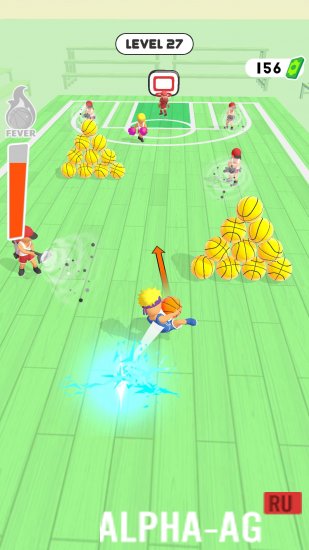 Взломанный Basket Hero screenshot 3