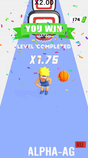 Взломанный Basket Hero screenshot 5