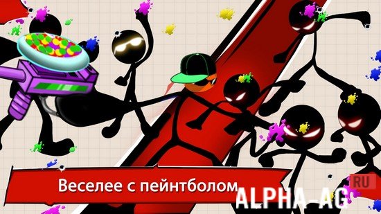 Взломанный Stickman Shooter: Gun Shooting screenshot 4