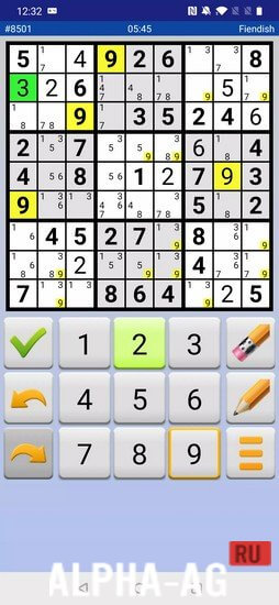 Взломанная Sudoku 10'000 screenshot 3