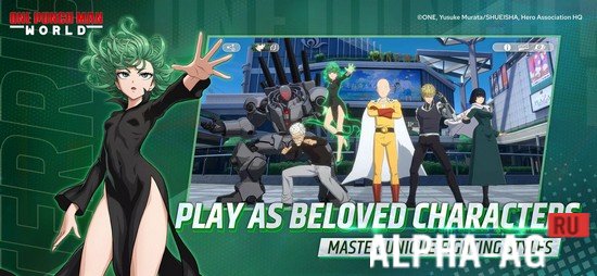 Взломанный ONE PUNCH MAN: WORLD screenshot 2