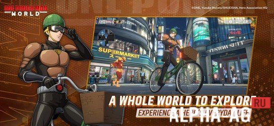 Взломанный ONE PUNCH MAN: WORLD screenshot 3