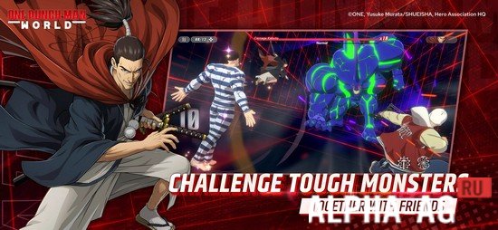Взломанный ONE PUNCH MAN: WORLD screenshot 4
