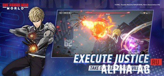 Взломанный ONE PUNCH MAN: WORLD screenshot 5