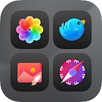 Muffin Dark Icon Pack Mod