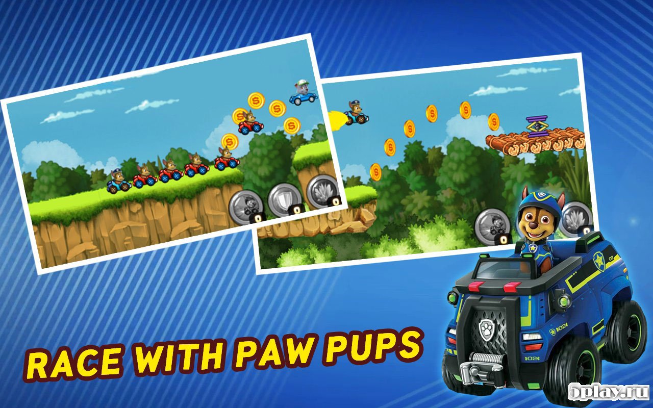 PAW Patrol racing