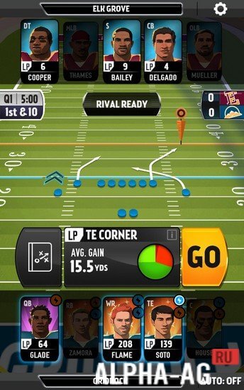 Взломанная Rival Stars College Football screenshot 5