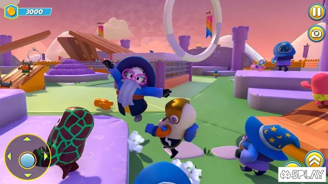 Fall Guys 3D Knockout: Ultimate Fun Race