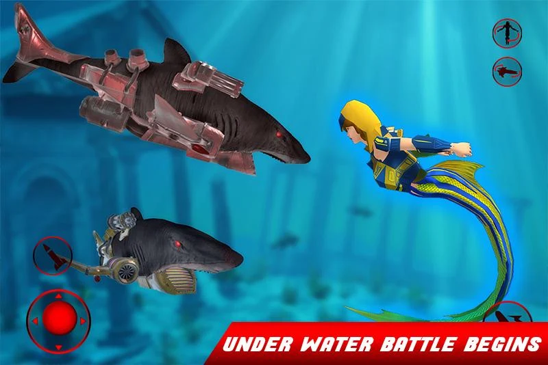 Mermaid Transforming Robot screenshot 3