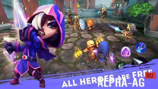 Heroes Impact: Battle Arena screenshot 2