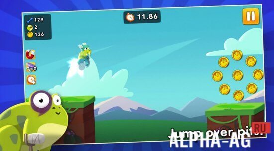Взломанный Ride With the Frog screenshot 2