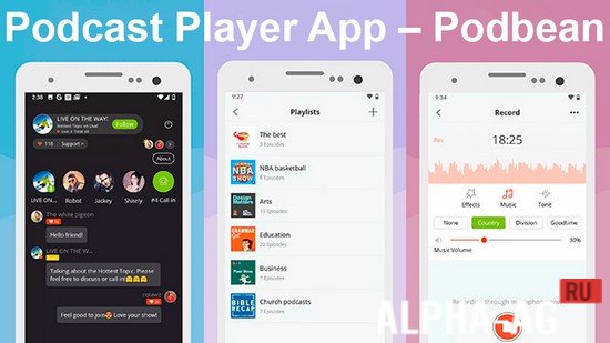Podcast Player App screenshot 1