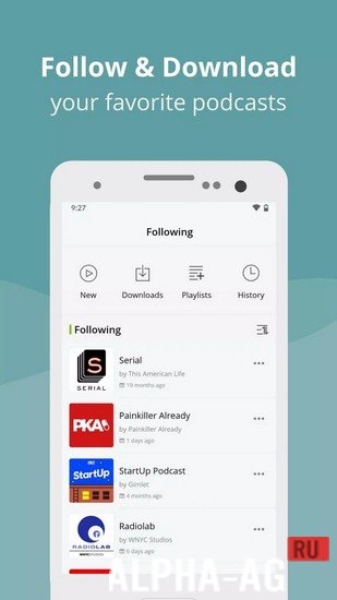 Podcast Player App screenshot 3