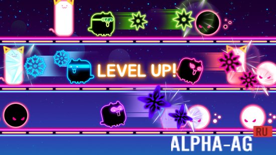 Взломанная Ninja Cats screenshot 3