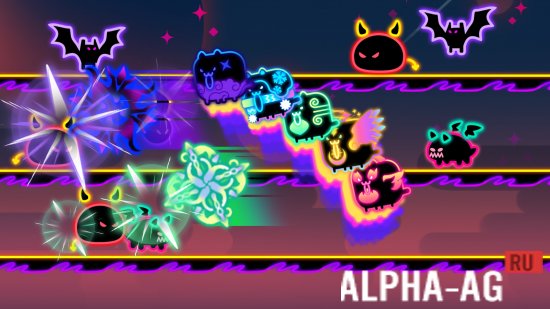 Взломанная Ninja Cats screenshot 4
