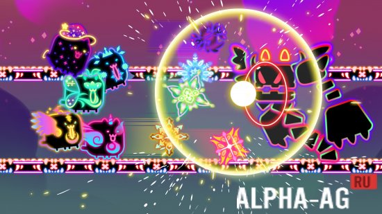 Взломанная Ninja Cats screenshot 5