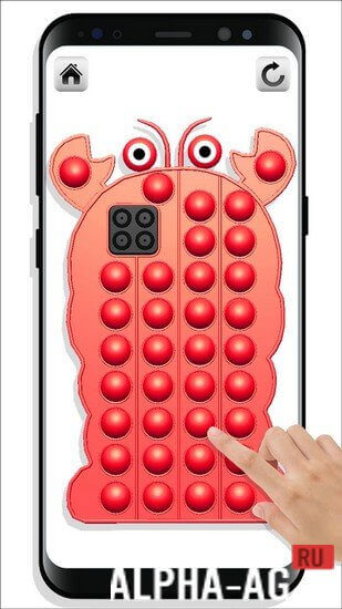 Pop it popop fidget toys push poppet anti anxiety screenshot 5
