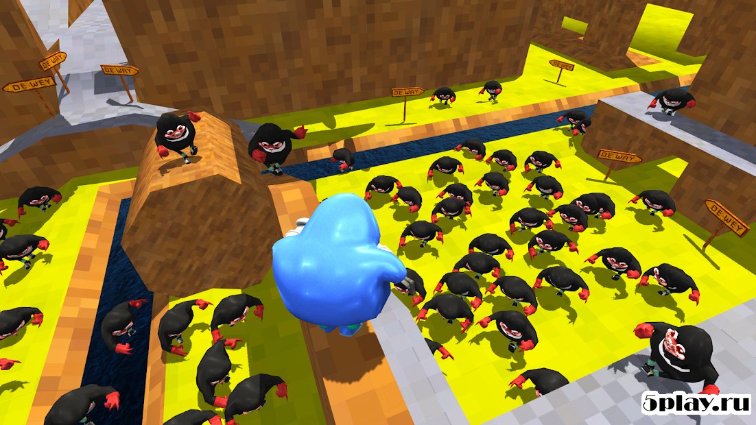 Ugandan Chungus and Knuckles Battle Royale Online