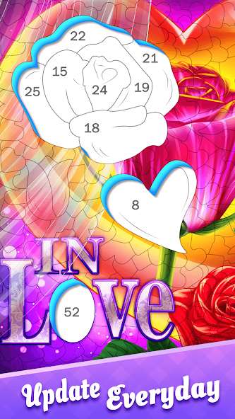 Tap Color Jigsaw screenshot 1