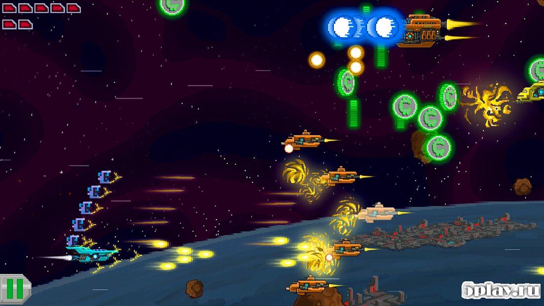 Galaxy shooter: Alien warfighter attack