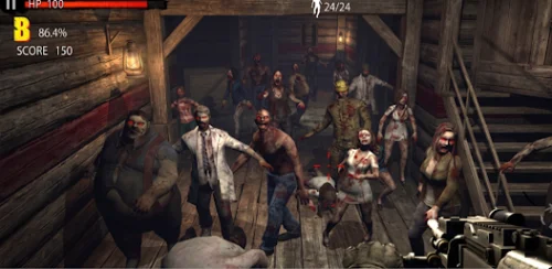 Zombie Fire: Cabin Survival screenshot 3