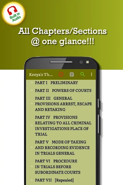 Kenya's The Criminal Procedure Code screenshot 1