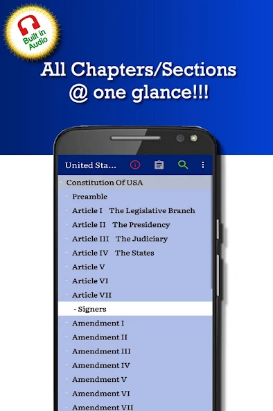 United States Constitution screenshot 1