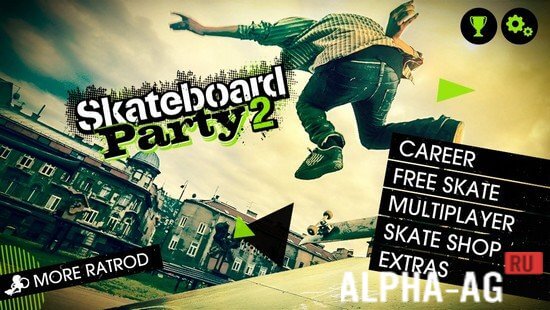 Взломанный Skateboard Party 2 screenshot 1