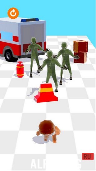 Взломанная R.I.P Zombie screenshot 2