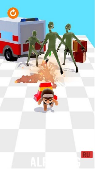 Взломанная R.I.P Zombie screenshot 3