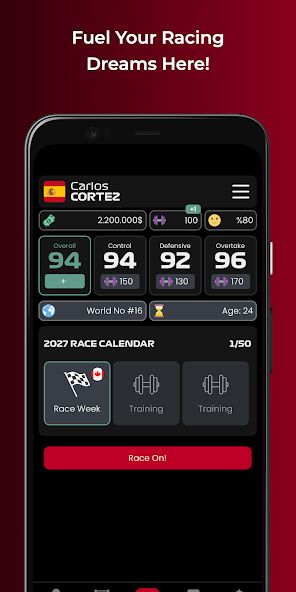 Motorsport Racer Career Game