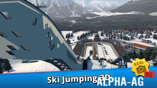 Взломанный Ski Jumping 2024 screenshot 4