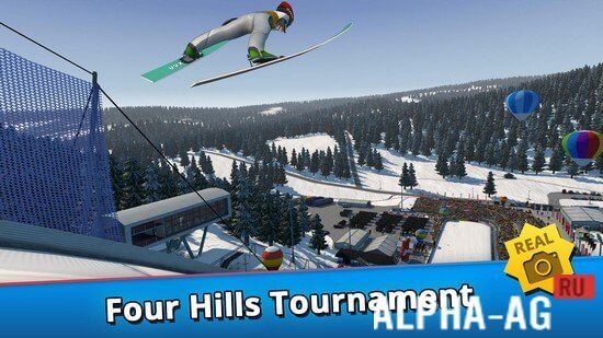 Взломанный Ski Jumping 2024 screenshot 5