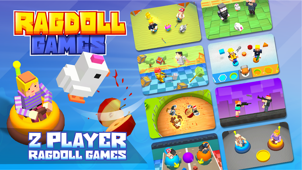 Ragdoll Arena 2 Player