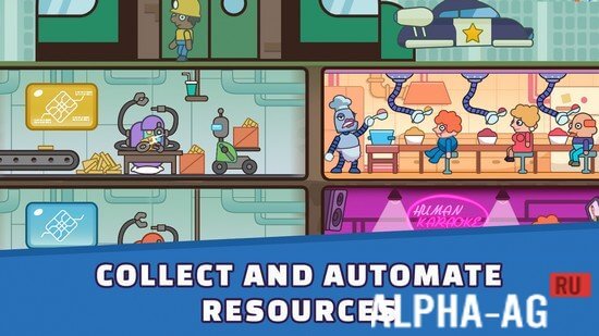 Idle Humans: Robotopia screenshot 3