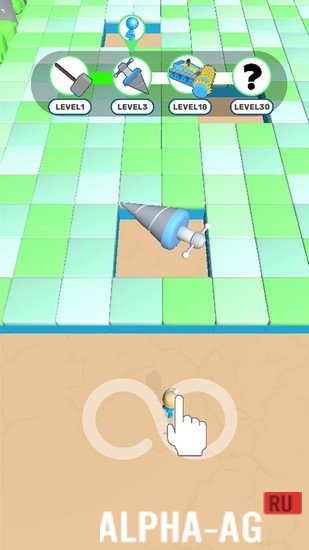 Escape Digger 3D screenshot 2
