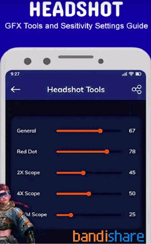 Tải Headshot GFX Tool Sensitivity screenshot 4
