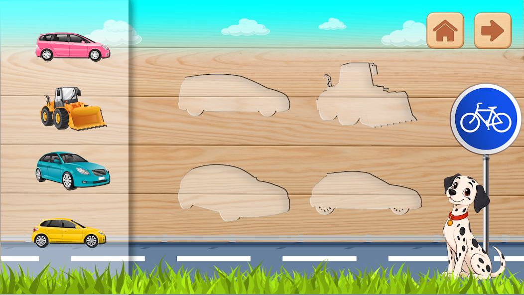 Cars for kids 3-7 years screenshot 1