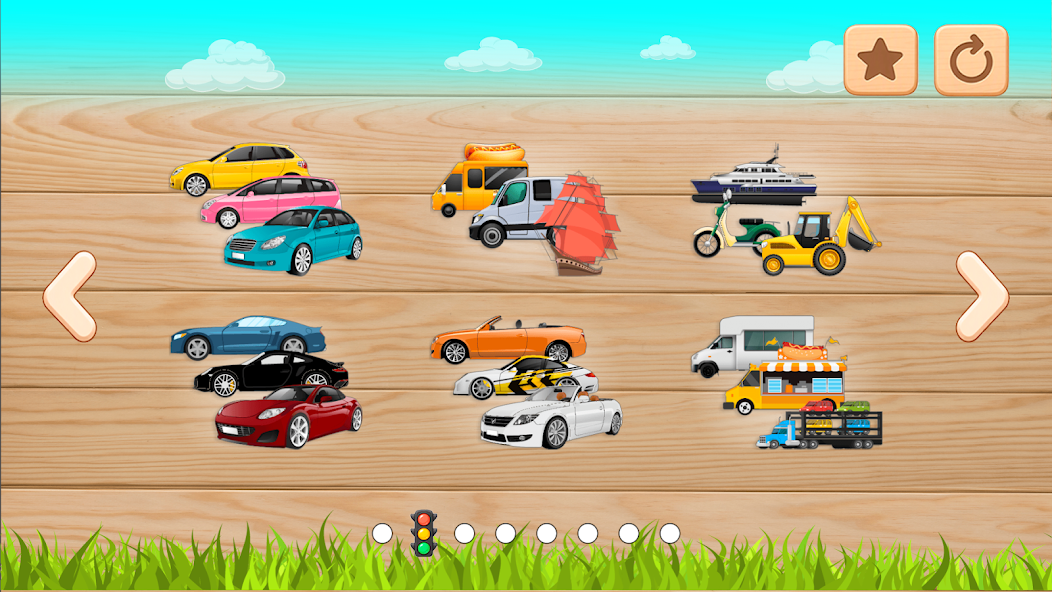 Cars for kids 3-7 years screenshot 4