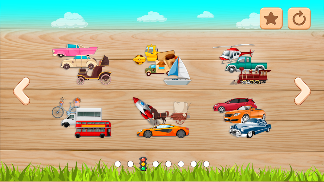 Cars for kids 3-7 years screenshot 5
