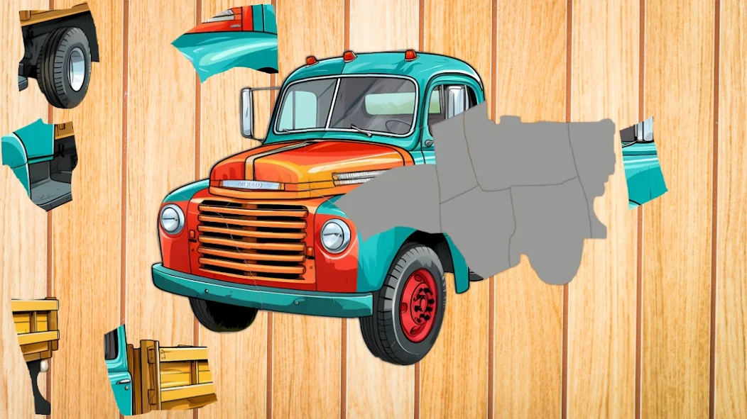 Retro Cars Puzzles for Kids