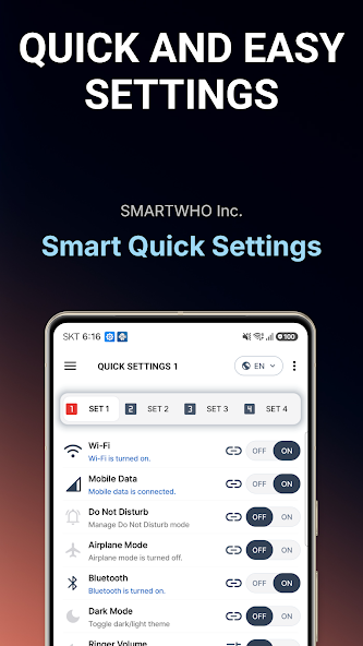 Smart Quick Settings