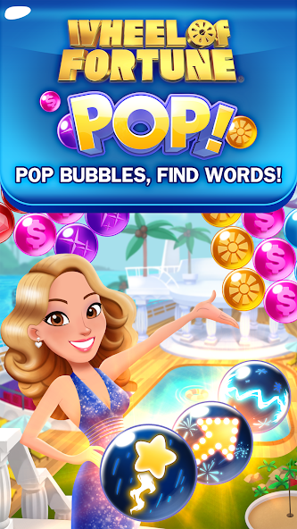 Bubble Pop: Wheel of Fortune! Puzzle Word Shooter