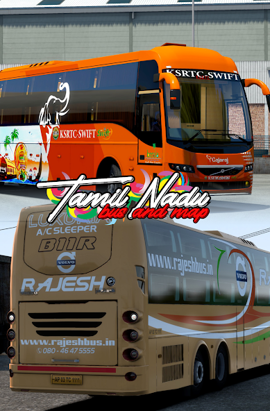 Tamil Nadu Bus and Map Bussid